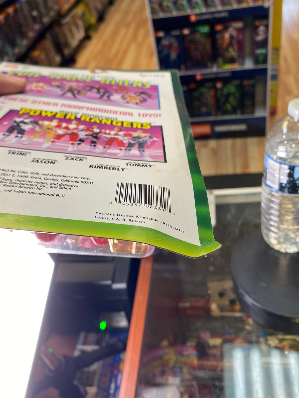 Pete & Repeat Evil Space Aliens (Vintage MMPR Power Rangers, Bandai) SEALED product image 17, provided for visual reference