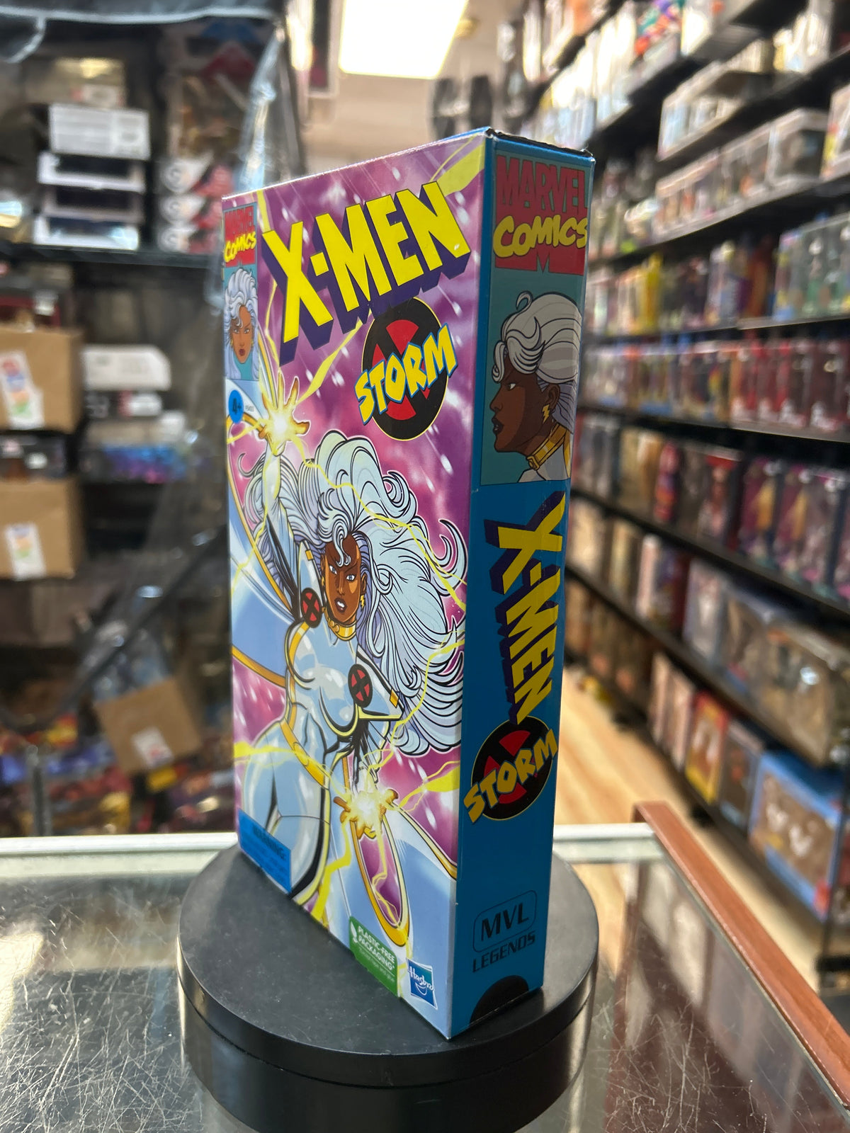 Storm -VHS Retro- (Marvel Legends, Hasbro) **SEALED** product image 6, provided for visual reference and product detail