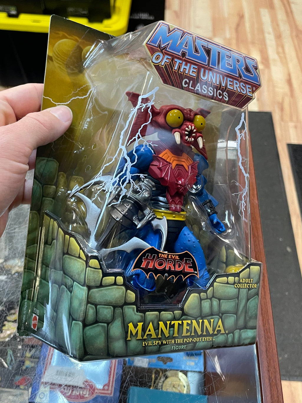 Mantenna -Evil Horde- (MOTU Classics, Masters Of The Universe, Mattel) **SEALED** product image 5, provided for visual