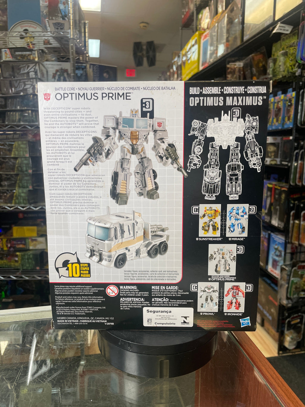 Battle Core Optimus Prime IDW Combiner Wars (Transformers Generations, Hasbro) product image 4, provided for visual