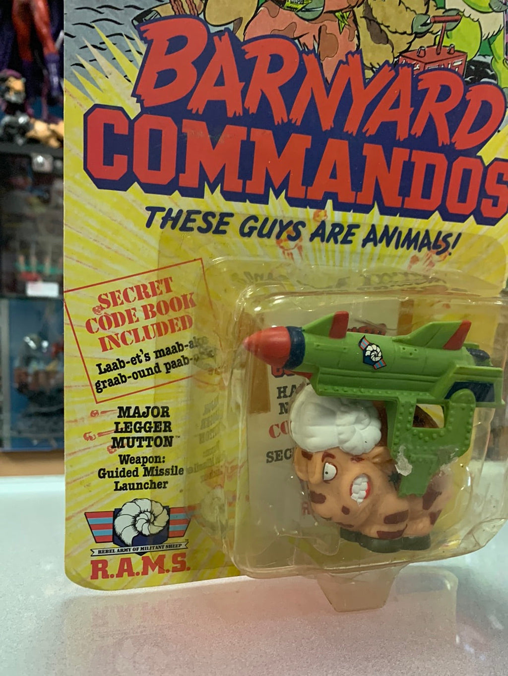 R.A.M.S (Vintage Barnyard Commandos, Playmates) product image 2, provided for visual reference and product detail review