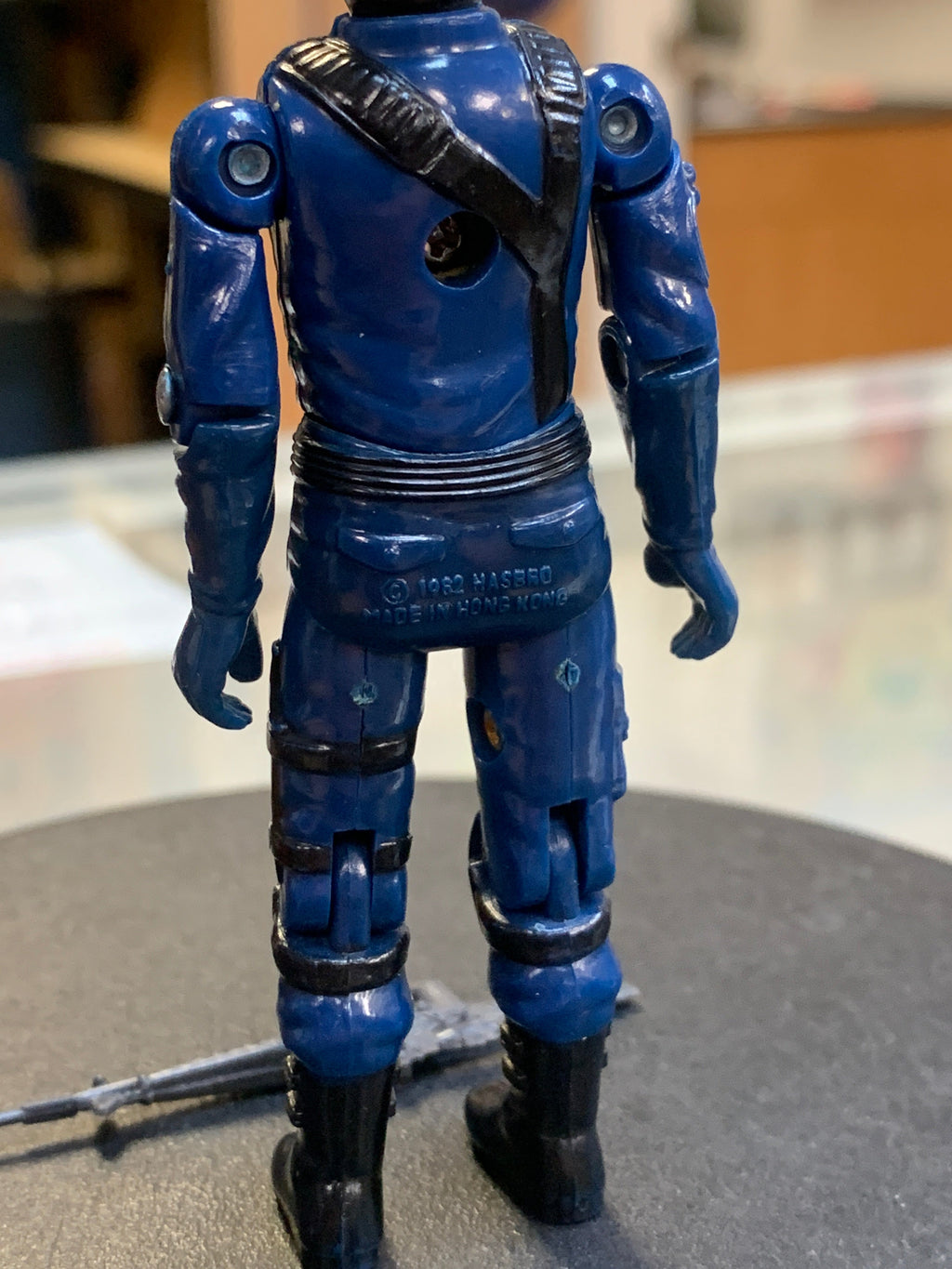 Cobra Enemy Straight Arm with Grey Riffle 9968(Vintage GI Joe, Hasbro) product image 5, provided for visual reference and