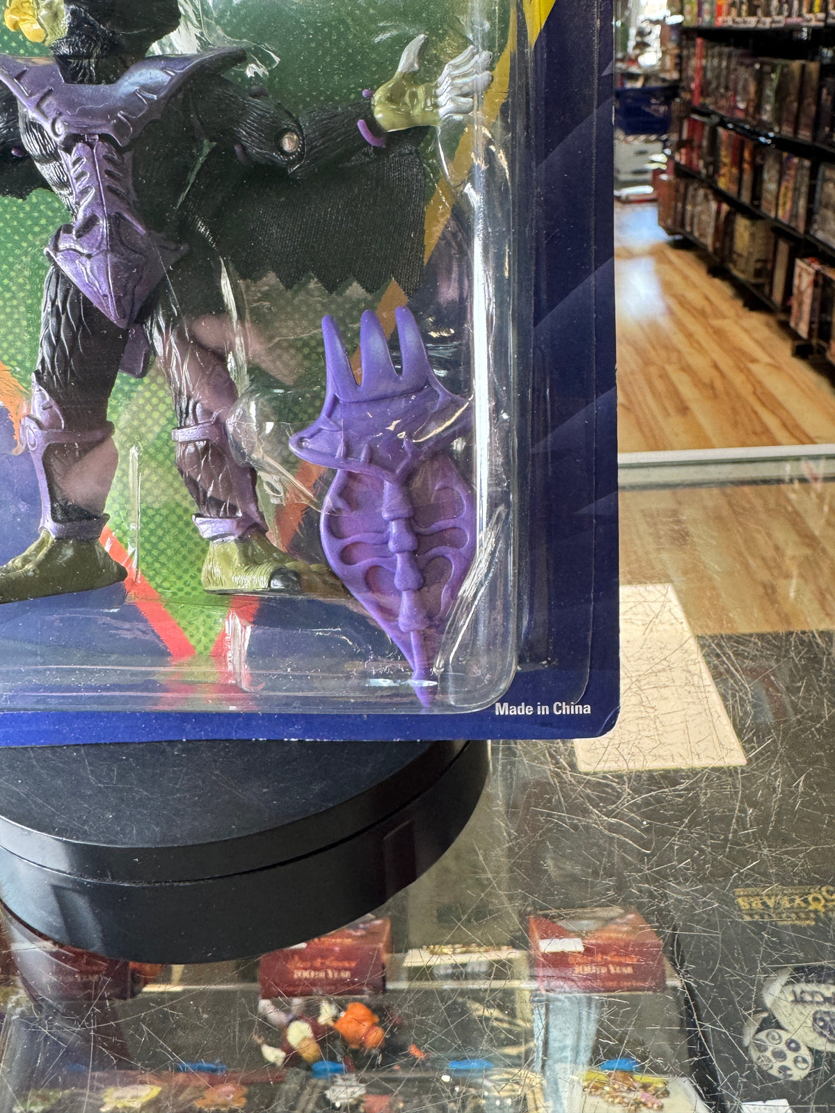 Tengu Warrior Space Alien (Vintage MMPR Power Rangers, Bandai) SEALED product image 3, provided for visual reference and