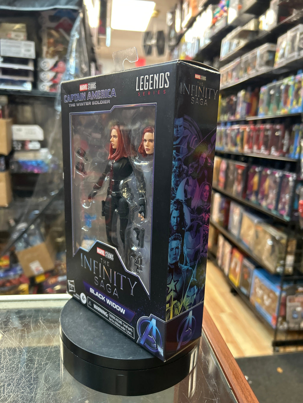 Black Widow -Infinity Saga- (Marvel Legends, Hasbro) **SEALED** product image 6, provided for visual reference and product