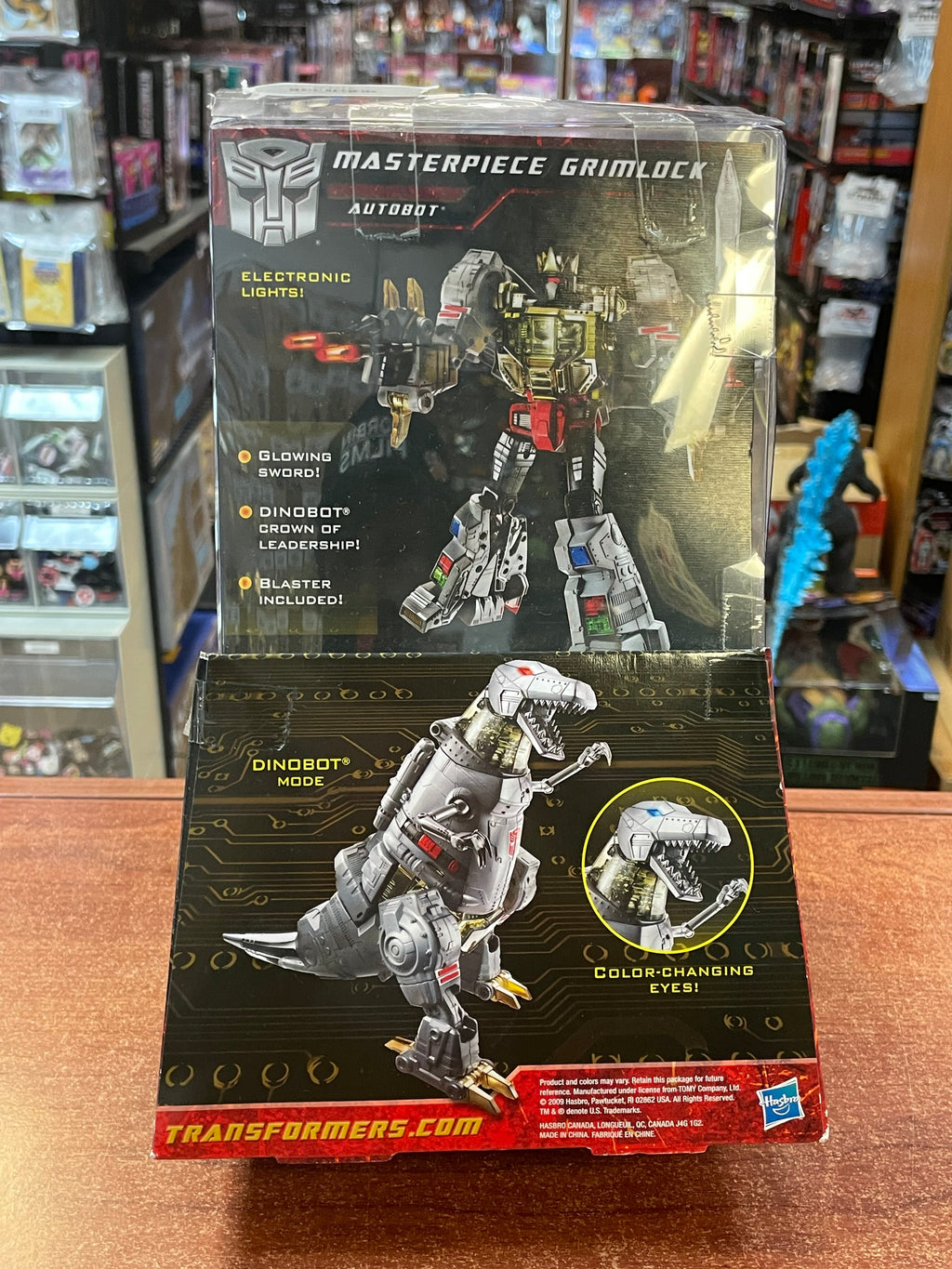 Grimlock (Transformers Masterpiece, Hasbro) **SEALED** product image 3, provided for visual reference and product detail