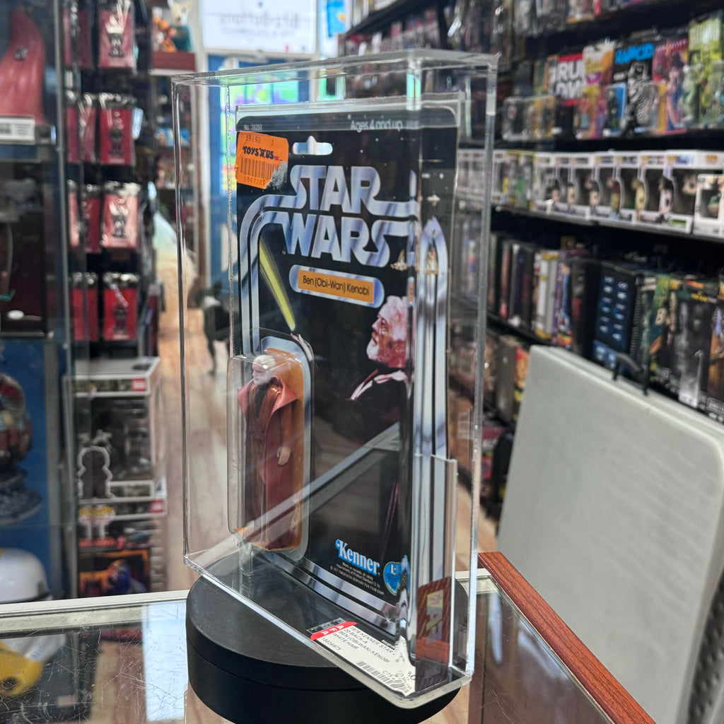 Obi Wan Kenobi White Hair ANH 20A (Vintage Star Wars, Kenner) **AFA Graded** product image 8, provided for visual reference