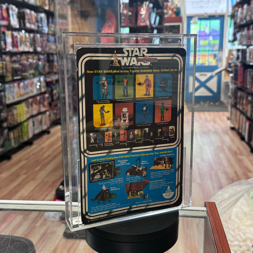 Obi Wan Kenobi White Hair ANH 20A (Vintage Star Wars, Kenner) **AFA Graded** product image 5, provided for visual reference