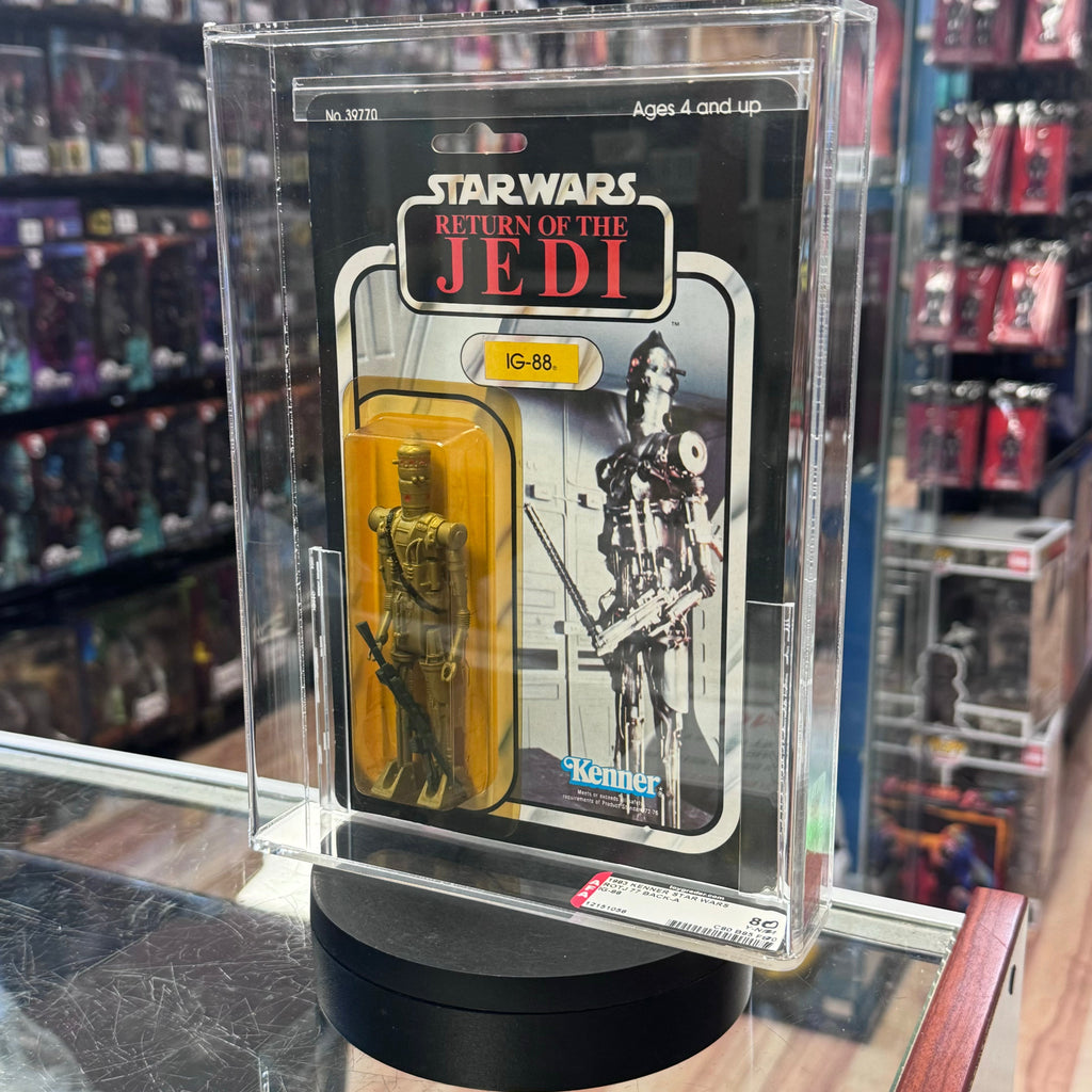 IG-88 ROTJ 77A (Vintage Star Wars, Kenner) **AFA Graded 80Y** product image 10, provided for visual reference and product