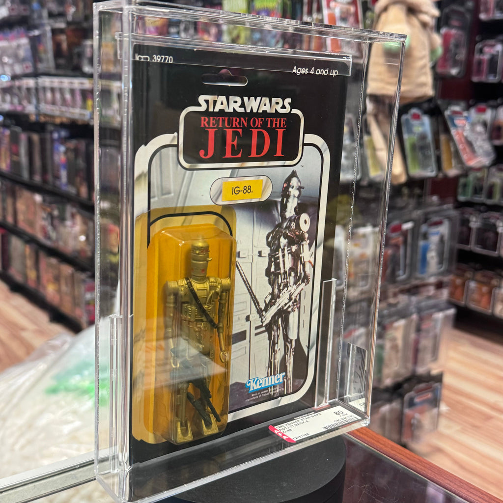 IG-88 ROTJ 77A (Vintage Star Wars, Kenner) **AFA Graded 80Y** product image 9, provided for visual reference and product