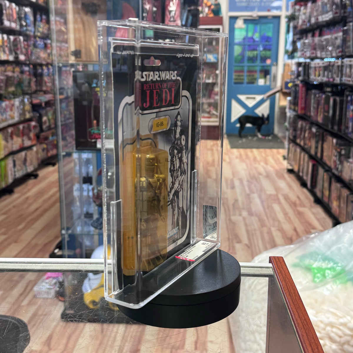 IG-88 ROTJ 77A (Vintage Star Wars, Kenner) **AFA Graded 80Y** product image 3, provided for visual reference and product