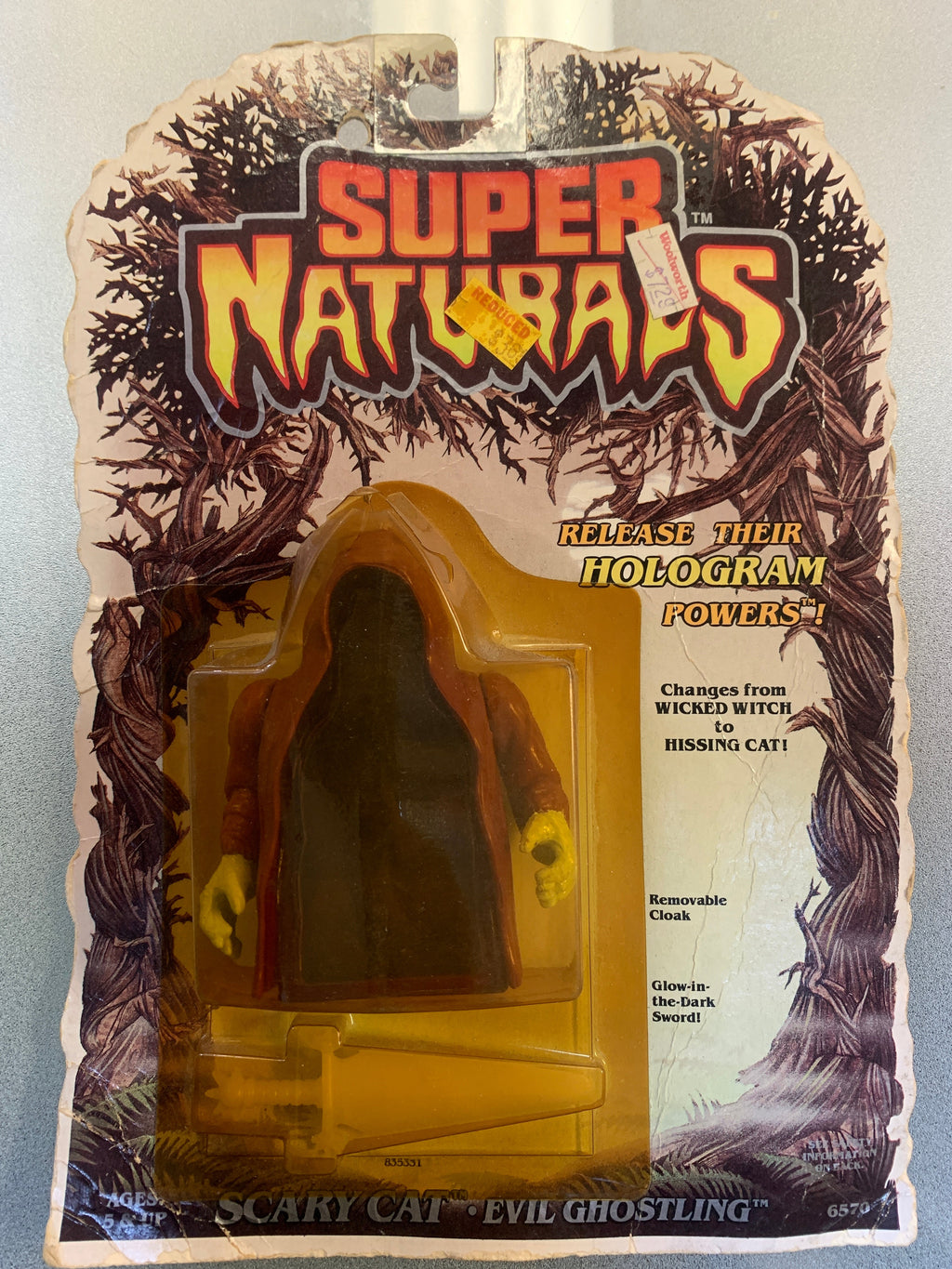 Scary Cat Evil Ghostling (Vintage Super Naturals, Tonka) product image 1, provided for visual reference and product detail