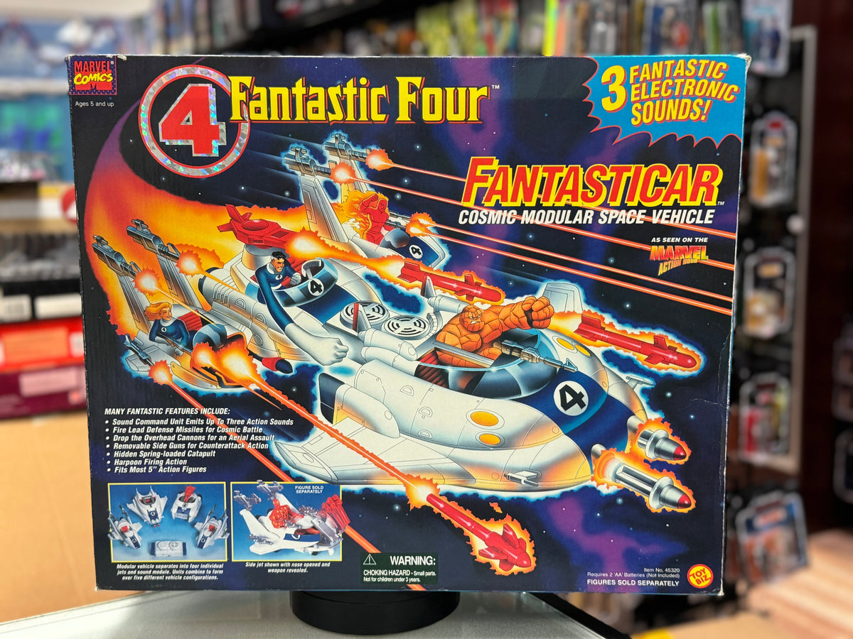 Fantasticar Space Module (Vintage Marvel Fantastic Four, Toybiz) SEALED product image 1, provided for visual reference and