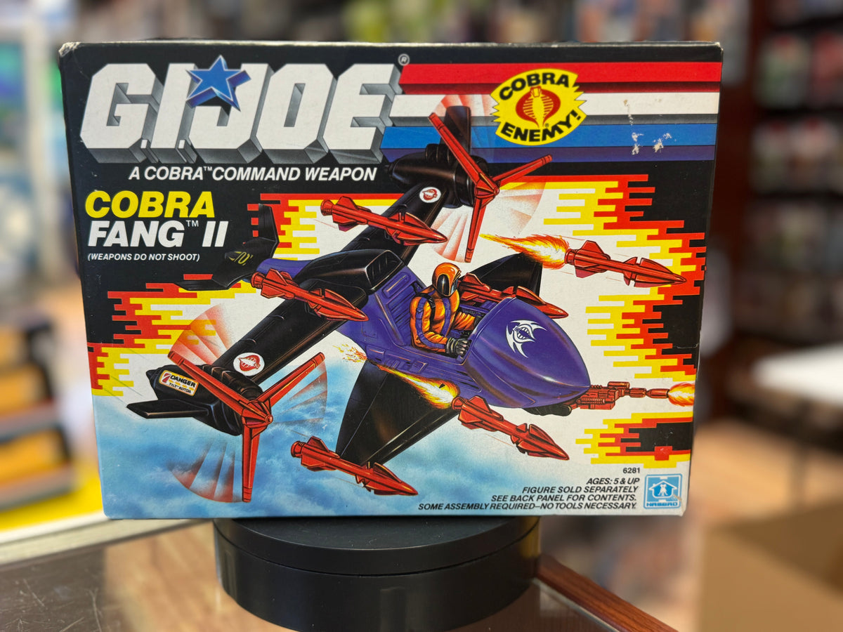 Cobra Fang II Vehicle 3571 (Vintage GI Joe, Hasbro) SEALED product image 1, provided for visual reference and product detail