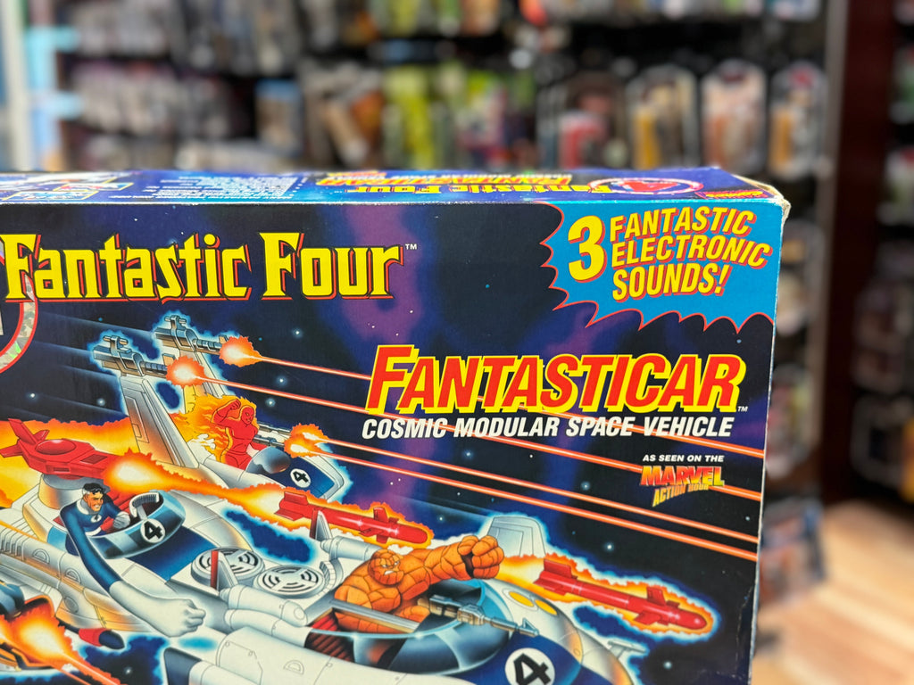Fantasticar Space Module (Vintage Marvel Fantastic Four, Toybiz) SEALED product image 3, provided for visual reference and
