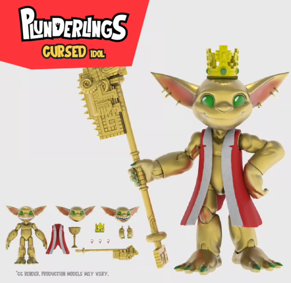 Cursed Idol (Plunderlings, Lone Coconut) **Exclusive** product image 1, provided for visual reference and product detail