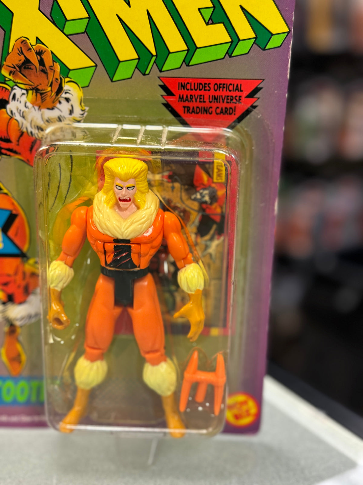 Uncanny SabreTooth 2149 (Vintage Marvel X-Men, Toybiz) SEALED product image 4, provided for visual reference and product