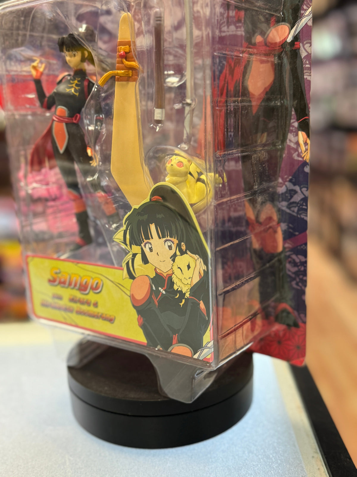 Sango Figure (Inuyasha Anime Magna, Toynami Viz) SEALED product image 9, provided for visual reference and product detail
