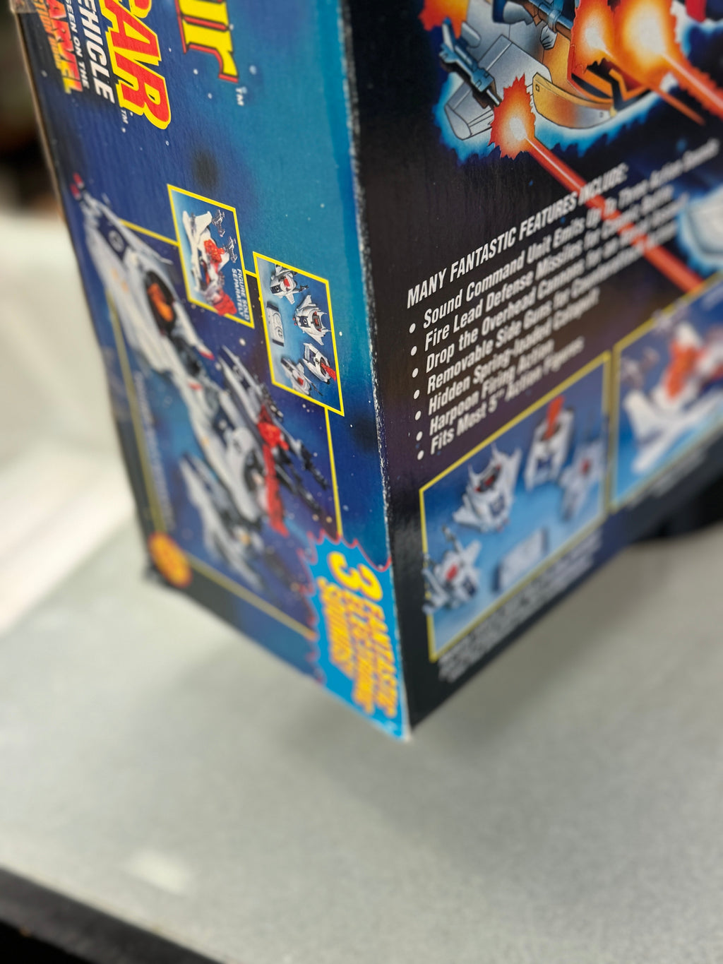Fantasticar Space Module (Vintage Marvel Fantastic Four, Toybiz) SEALED product image 11, provided for visual reference and