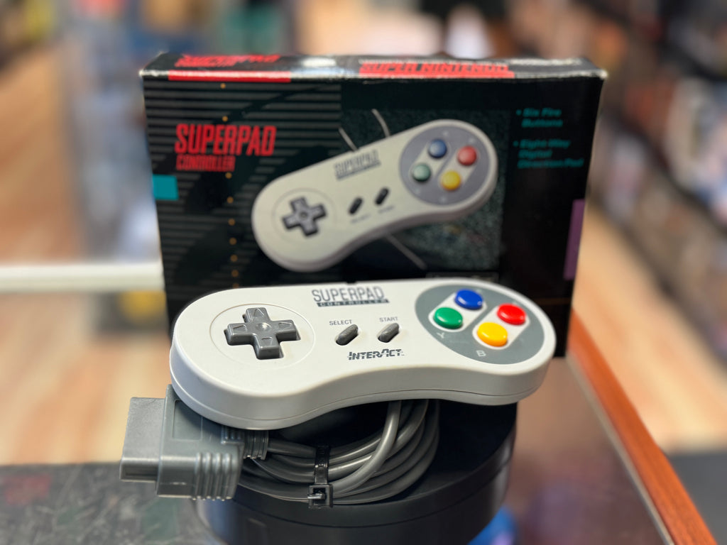 Superpad Controller with Box (Nintendo SNES, Video Game) Tested Working product image 1, provided for visual reference and