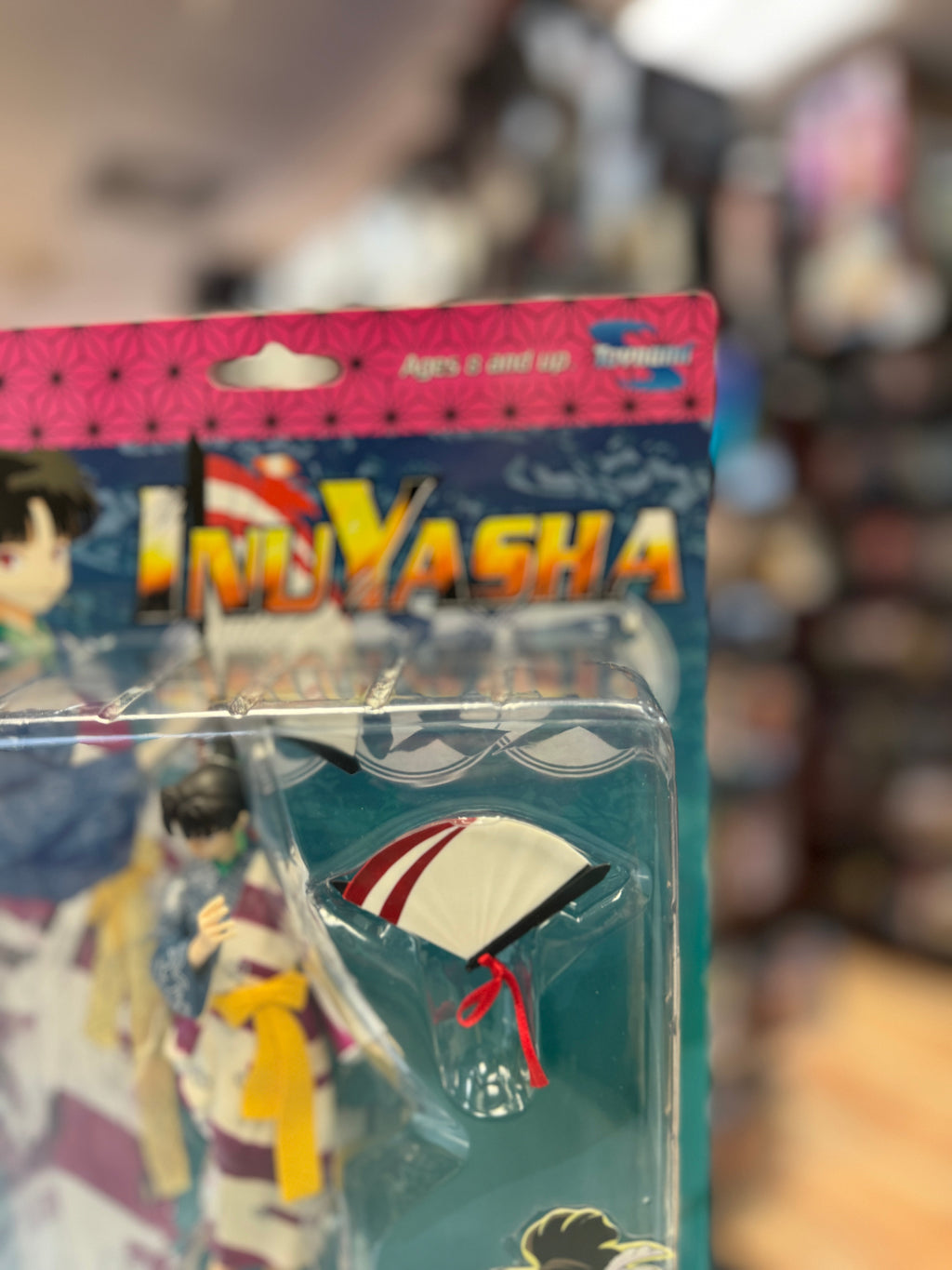 Kagura Figure (Inuyasha Anime Magna, Toynami Viz) SEALED product image 3, provided for visual reference and product detail