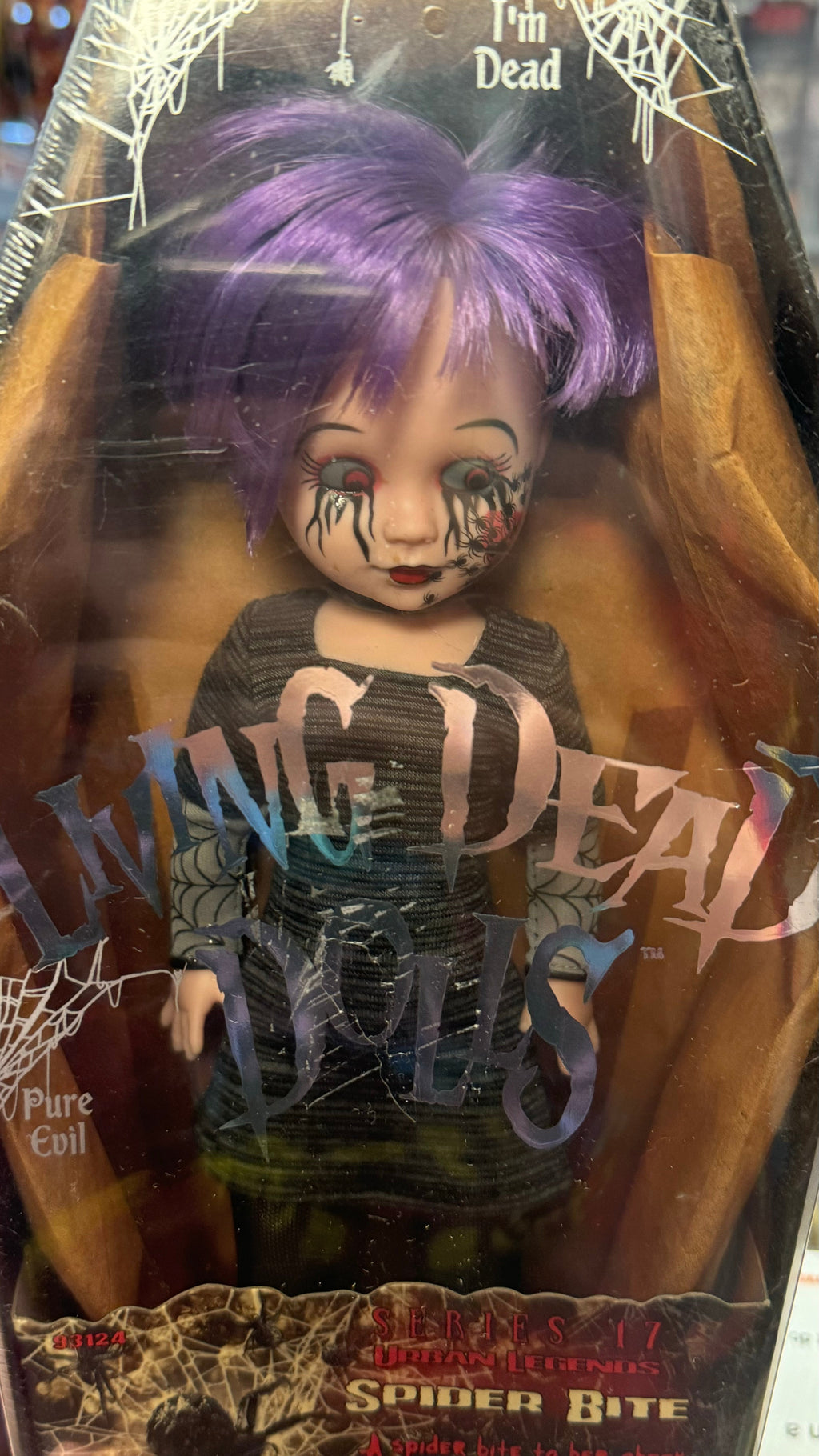 Soider Bute (Living Dead Dolls LDD, Vintage Mezco) SEALED product image 12, provided for visual reference and product detail