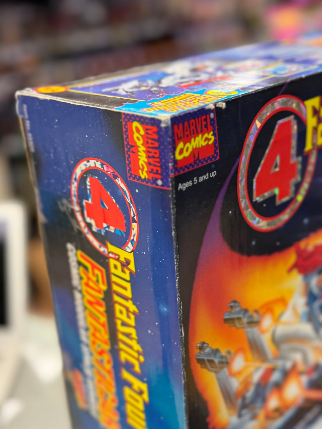 Fantasticar Space Module (Vintage Marvel Fantastic Four, Toybiz) SEALED product image 10, provided for visual reference and