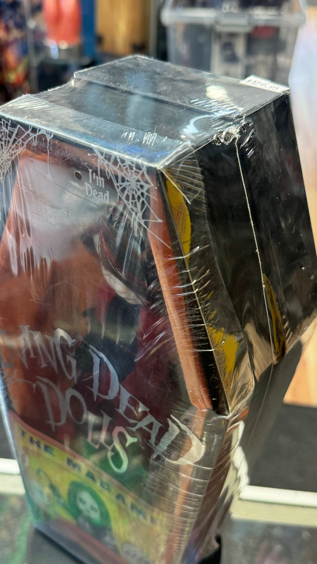 The Madame Red Dress (Living Dead Dolls LDD, Vintage Mezco) SEALED product image 6, provided for visual reference and