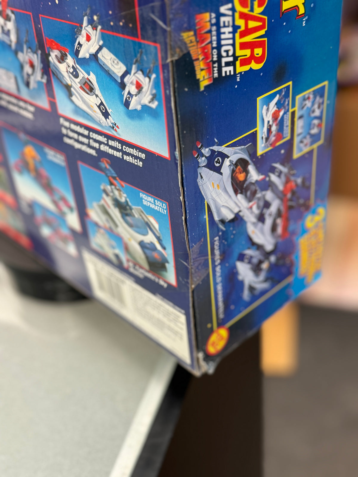 Fantasticar Space Module (Vintage Marvel Fantastic Four, Toybiz) SEALED product image 9, provided for visual reference and