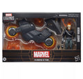 Ghostrider with Cycle Deluxe (Marvel Legends, Hasbro) product image 1, provided for visual reference and product detail