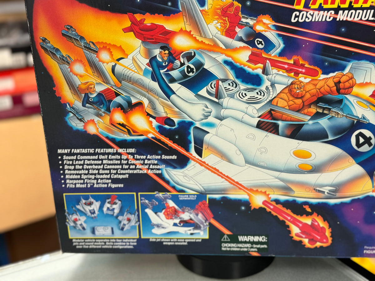 Fantasticar Space Module (Vintage Marvel Fantastic Four, Toybiz) SEALED product image 5, provided for visual reference and