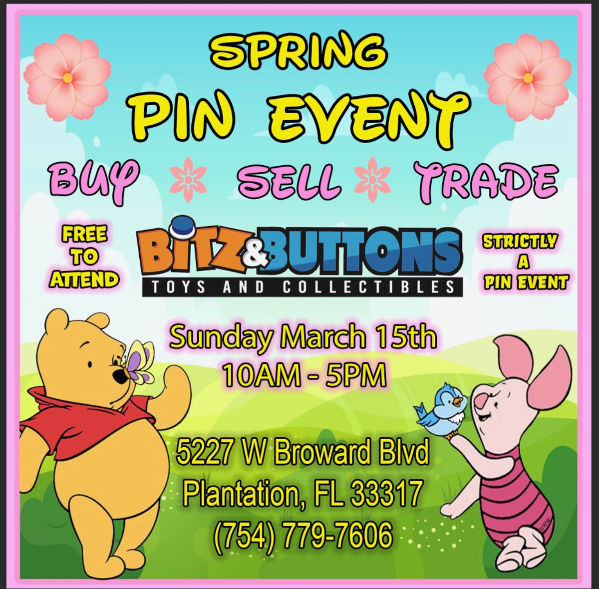 Spring Pin Event (Vendor Tables) product image 1, provided for visual reference and product detail review