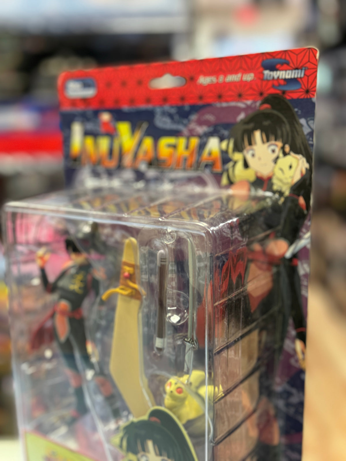 Sango Figure (Inuyasha Anime Magna, Toynami Viz) SEALED product image 8, provided for visual reference and product detail