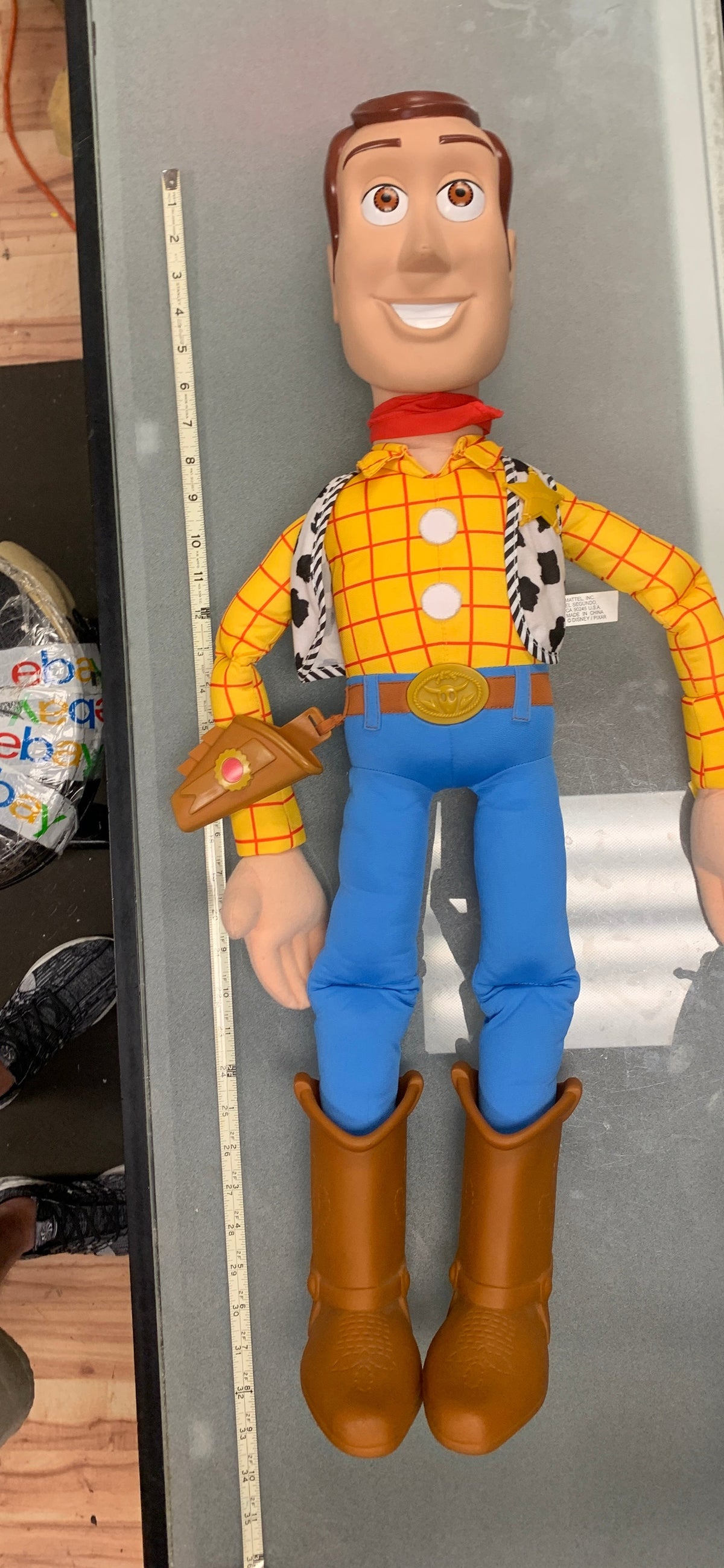 Woody 30" Plush (Disney Toy Story 2, Mattel) product image 4, provided for visual reference and product detail review