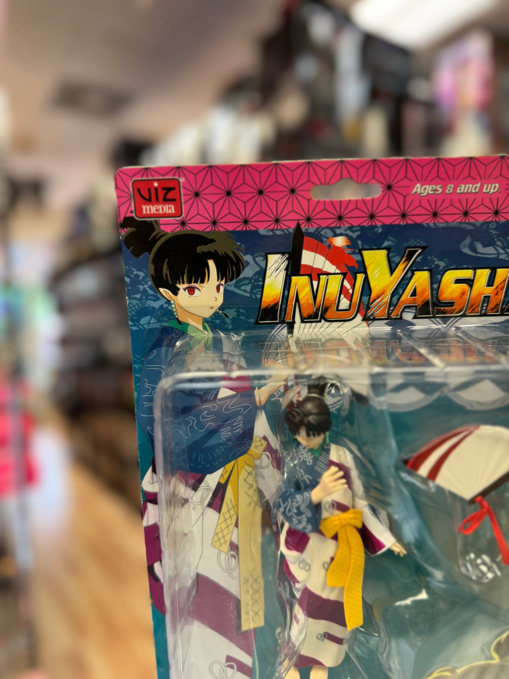Kagura Figure (Inuyasha Anime Magna, Toynami Viz) SEALED product image 2, provided for visual reference and product detail