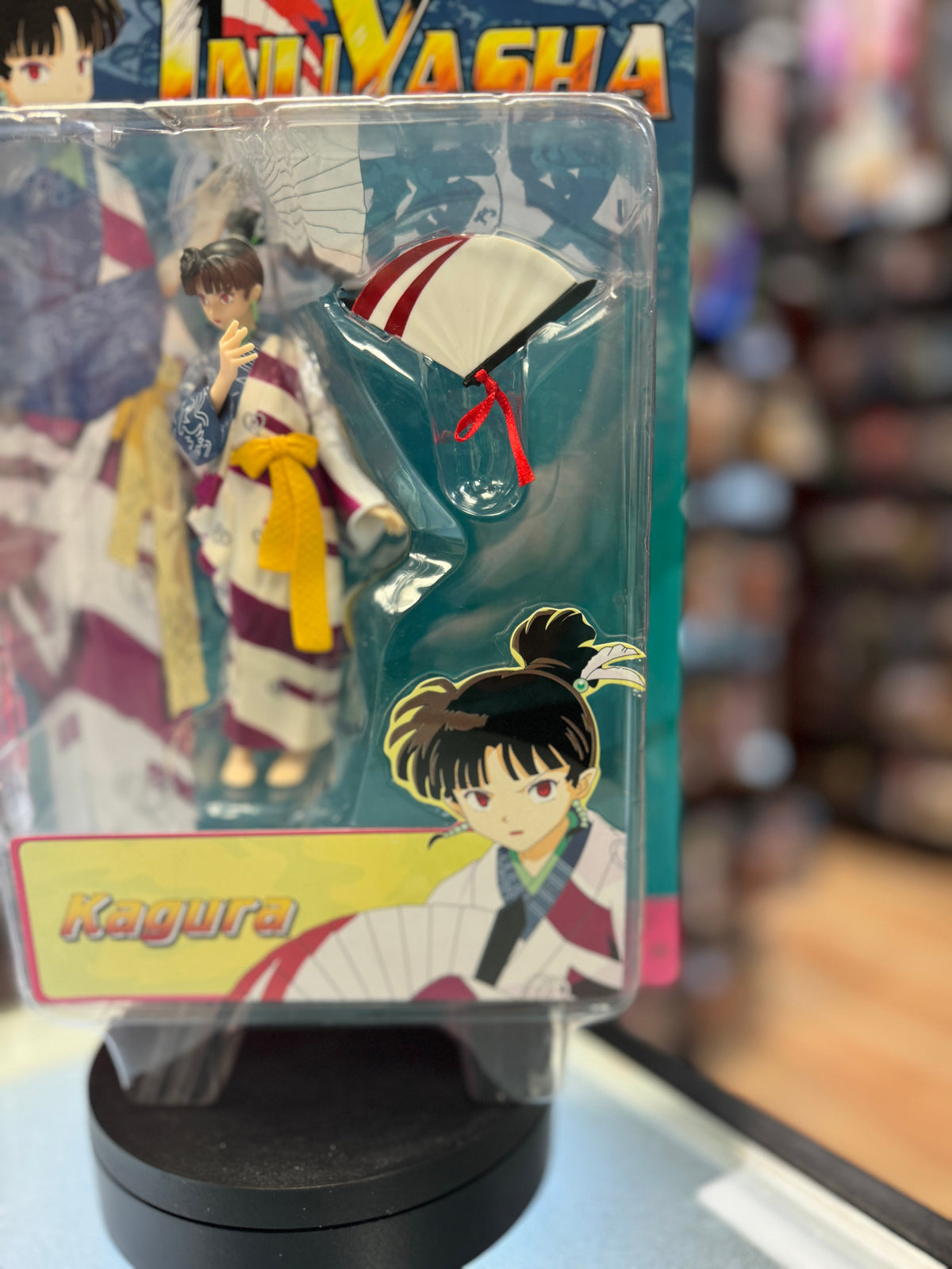 Kagura Figure (Inuyasha Anime Magna, Toynami Viz) SEALED product image 4, provided for visual reference and product detail