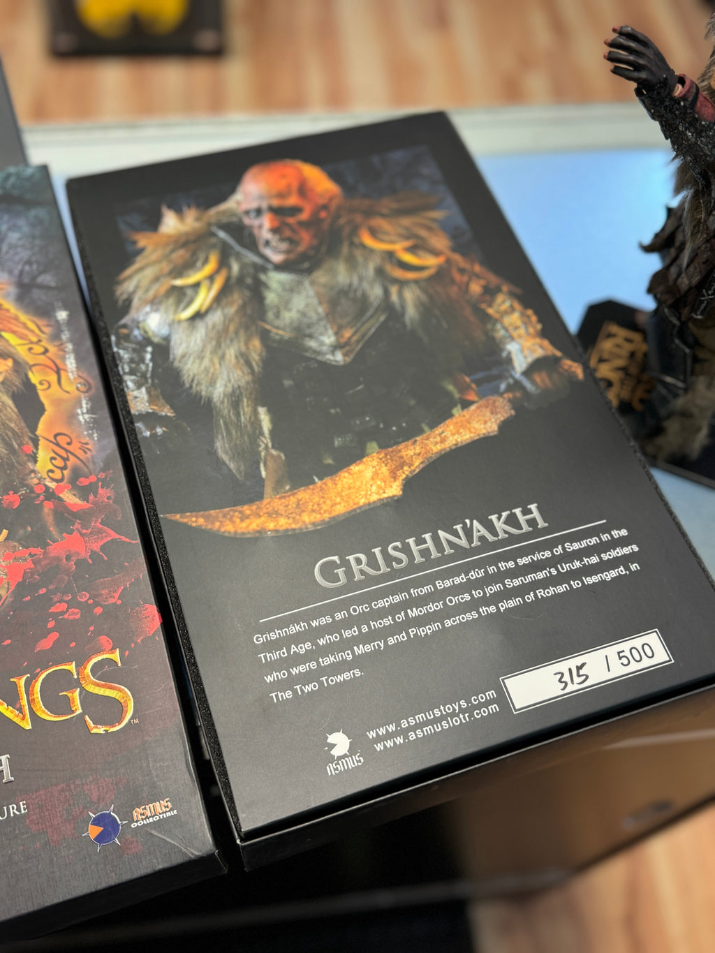 Grishn’Akh 1/6 Scale (Lord of the Rings, Asmus) 315 of 500 product image 13, provided for visual reference and product