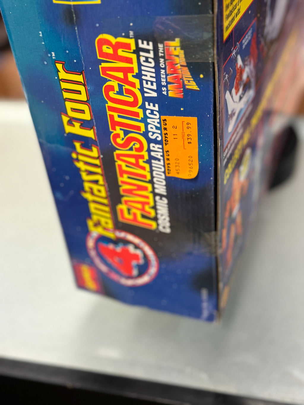 Fantasticar Space Module (Vintage Marvel Fantastic Four, Toybiz) SEALED product image 7, provided for visual reference and