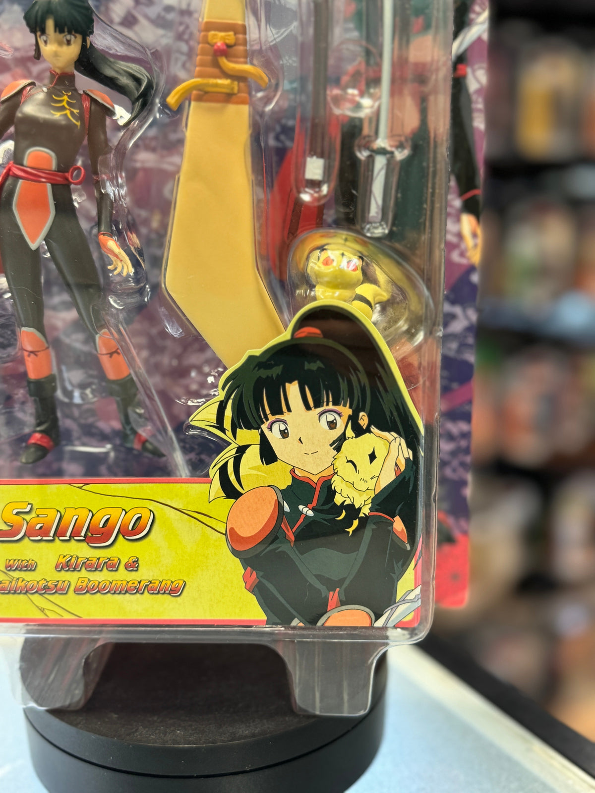 Sango Figure (Inuyasha Anime Magna, Toynami Viz) SEALED product image 4, provided for visual reference and product detail
