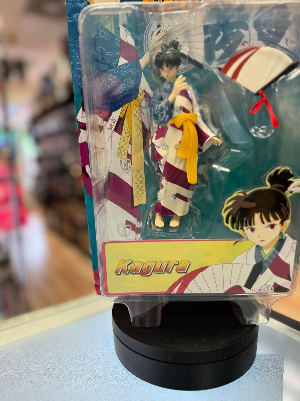 Kagura Figure (Inuyasha Anime Magna, Toynami Viz) SEALED product image 5, provided for visual reference and product detail