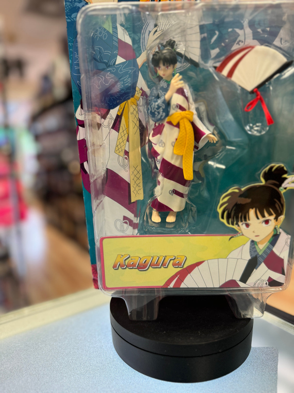 Kagura Figure (Inuyasha Anime Magna, Toynami Viz) SEALED product image 5, provided for visual reference and product detail
