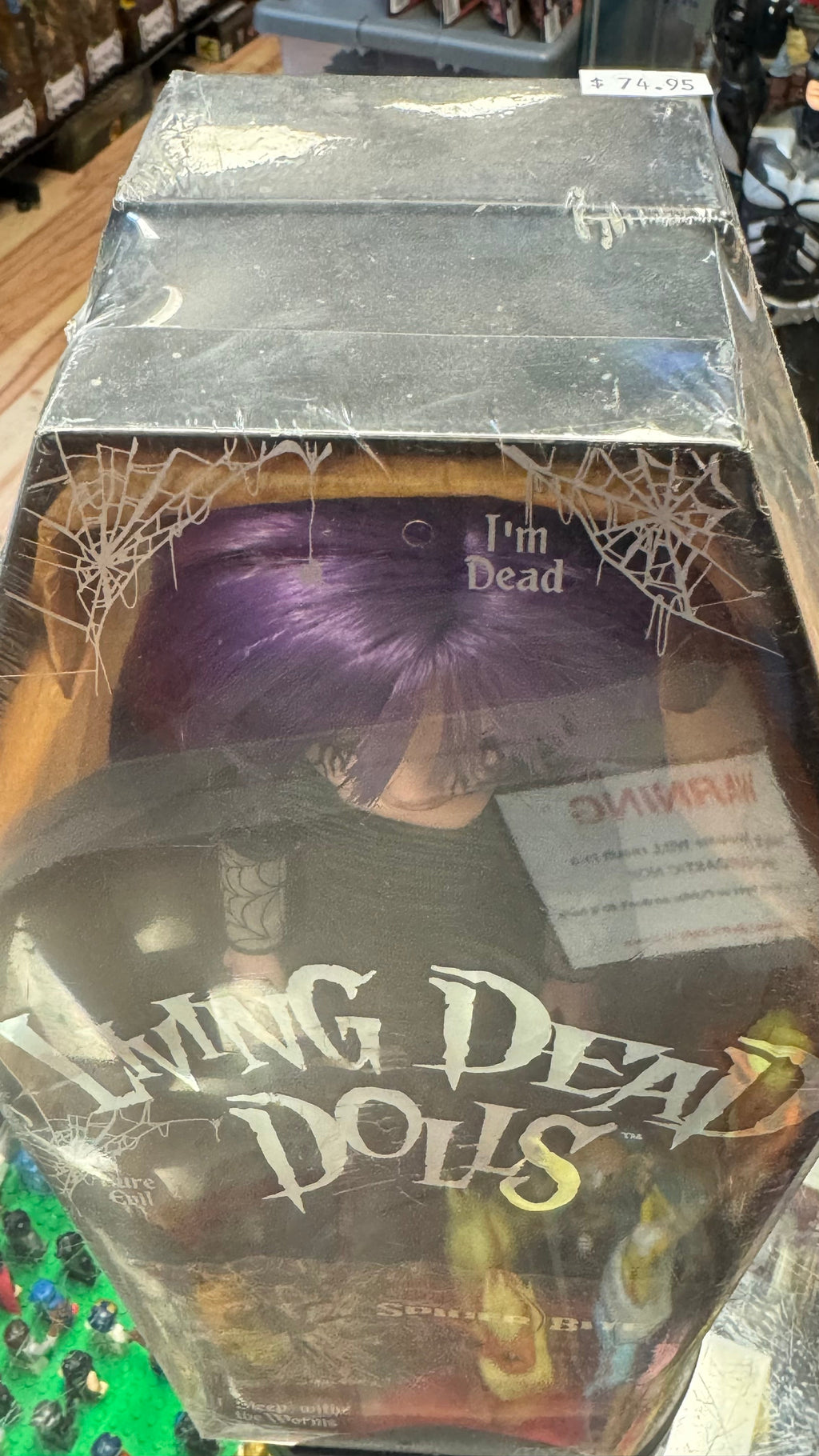 Soider Bute (Living Dead Dolls LDD, Vintage Mezco) SEALED product image 5, provided for visual reference and product detail
