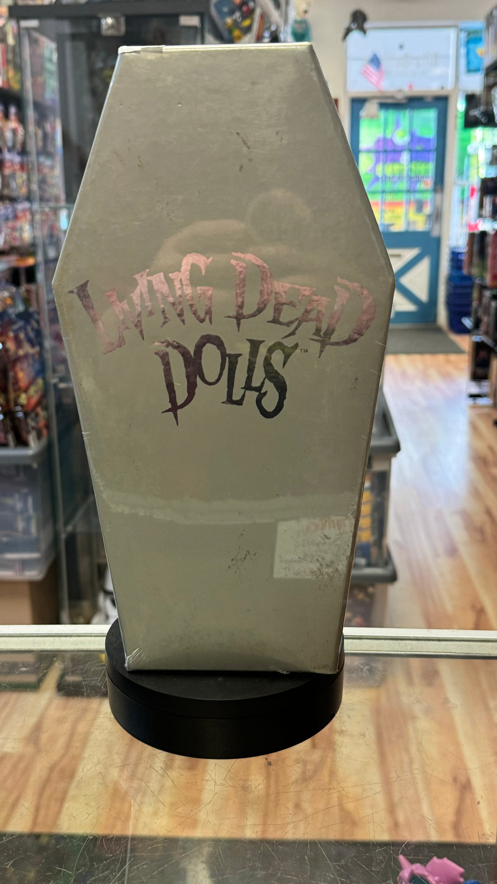 Hollywood Jezebel B&W (Living Dead Dolls LDD, Vintage Mezco) SEALED product image 3, provided for visual reference and