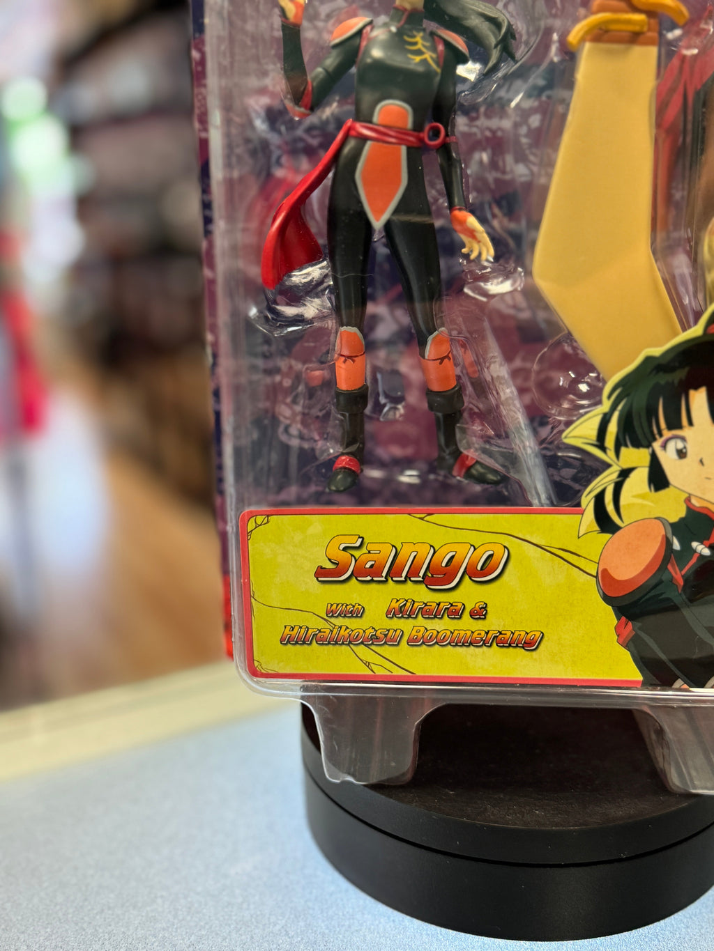 Sango Figure (Inuyasha Anime Magna, Toynami Viz) SEALED product image 5, provided for visual reference and product detail