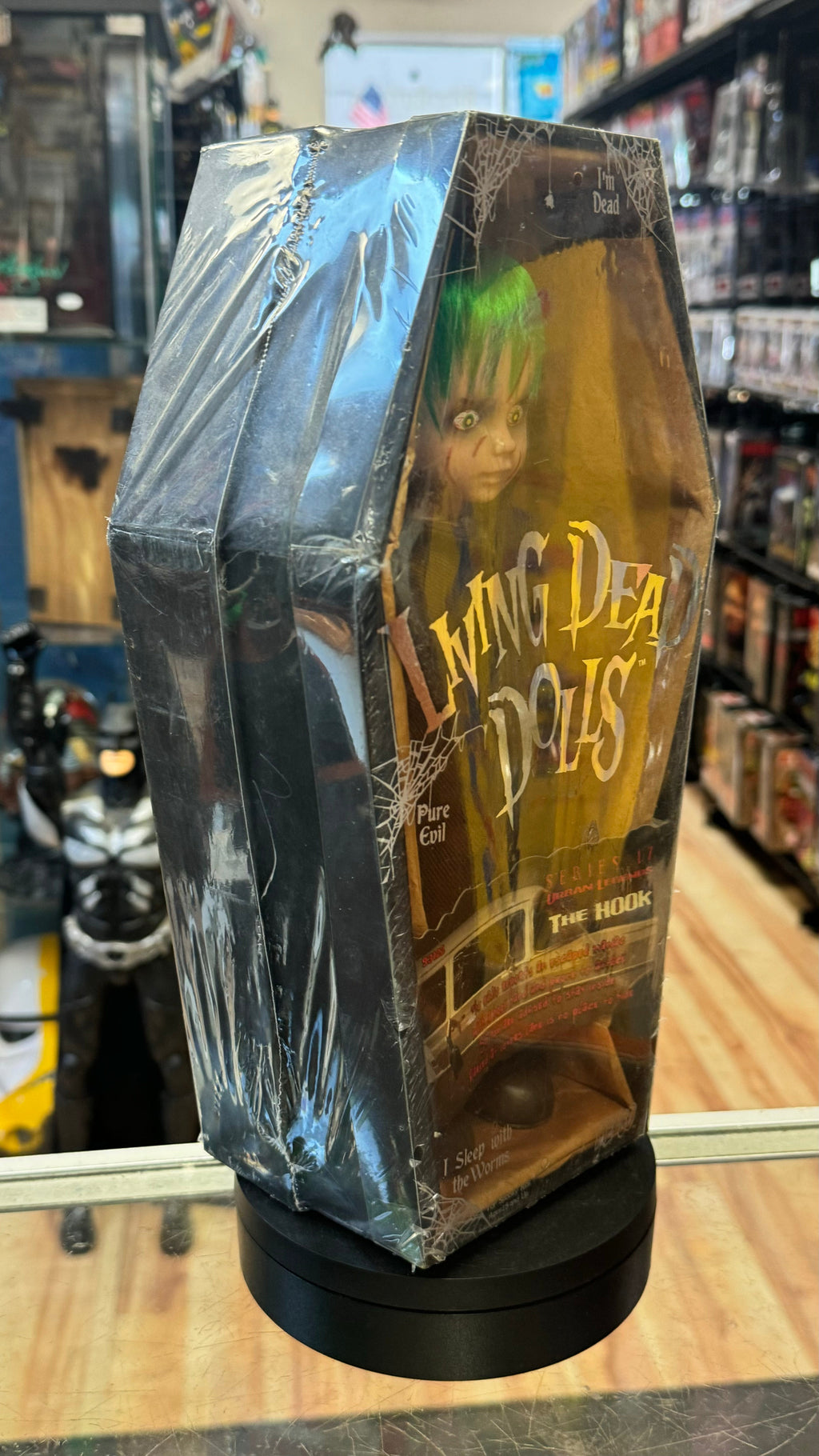 The Hook (Living Dead Dolls LDD, Vintage Mezco) SEALED product image 3, provided for visual reference and product detail