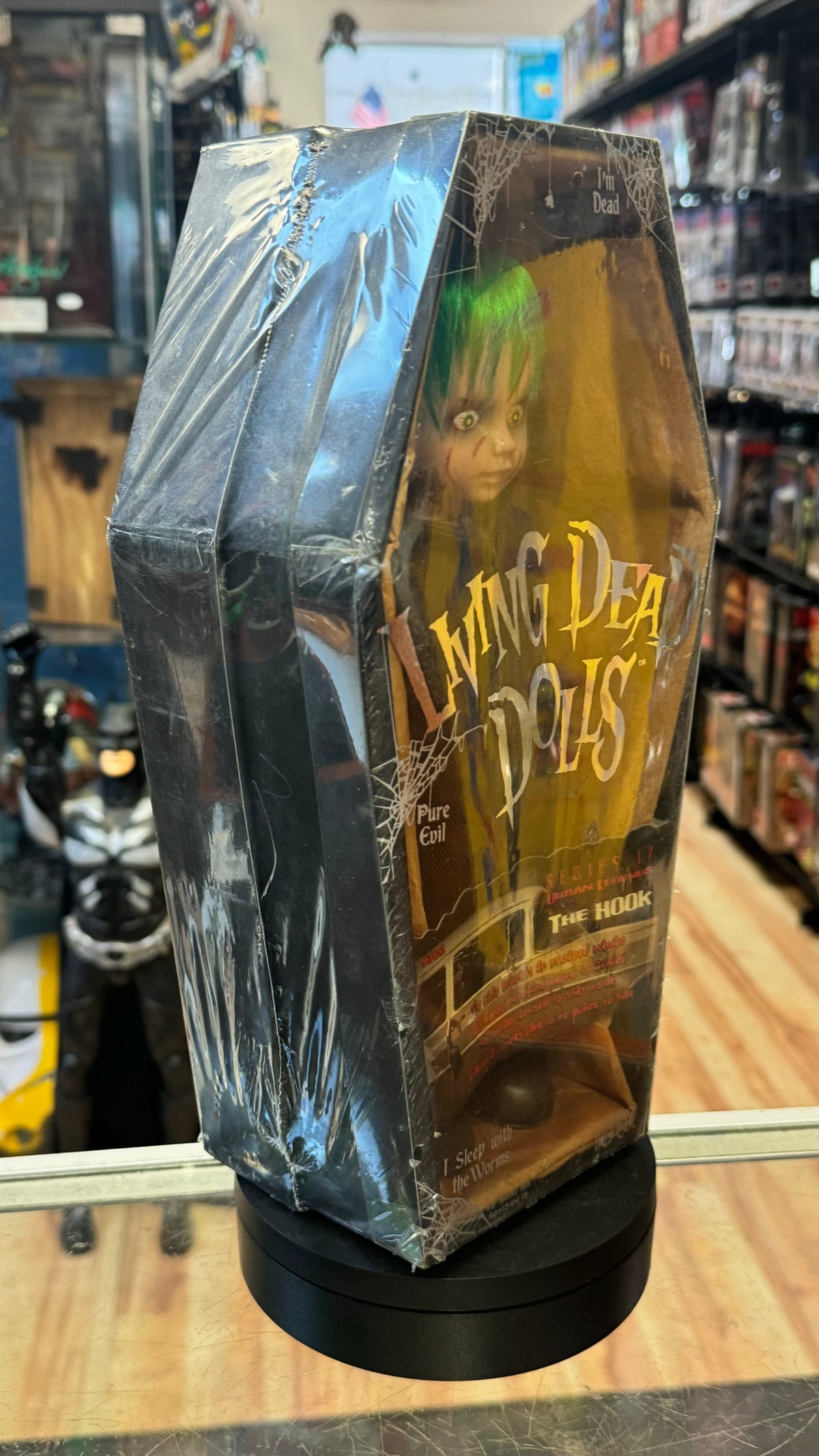 The Hook (Living Dead Dolls LDD, Vintage Mezco) SEALED product image 3, provided for visual reference and product detail