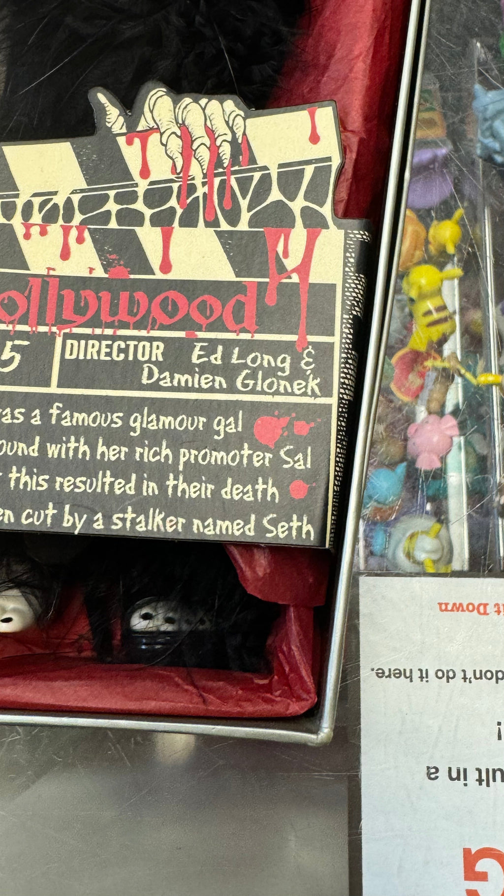 Cruella Girl (Living Dead Dolls LDD, Vintage Mezco) OPEN BOX product image 6, provided for visual reference and product