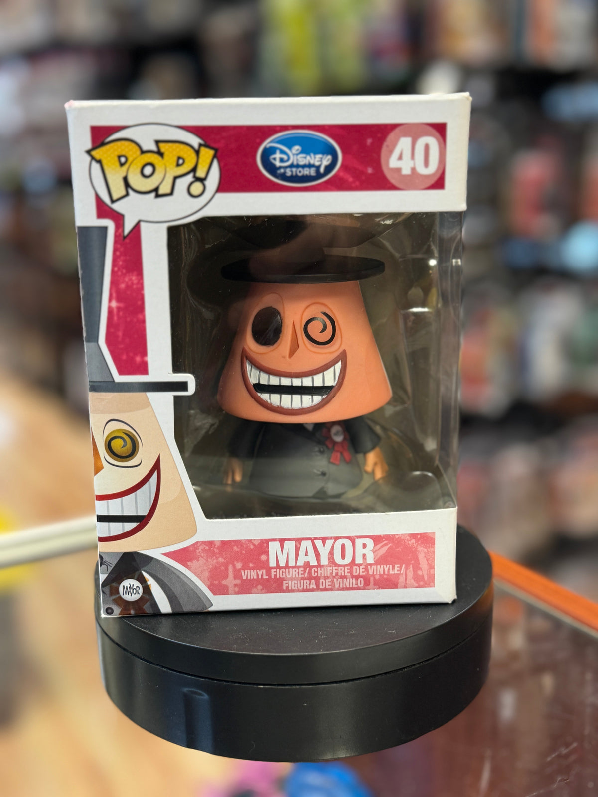 Mayor #40 (Funko Pop, Nightmare Before Xmas) DISNEY STORE product image 1, provided for visual reference and product detail
