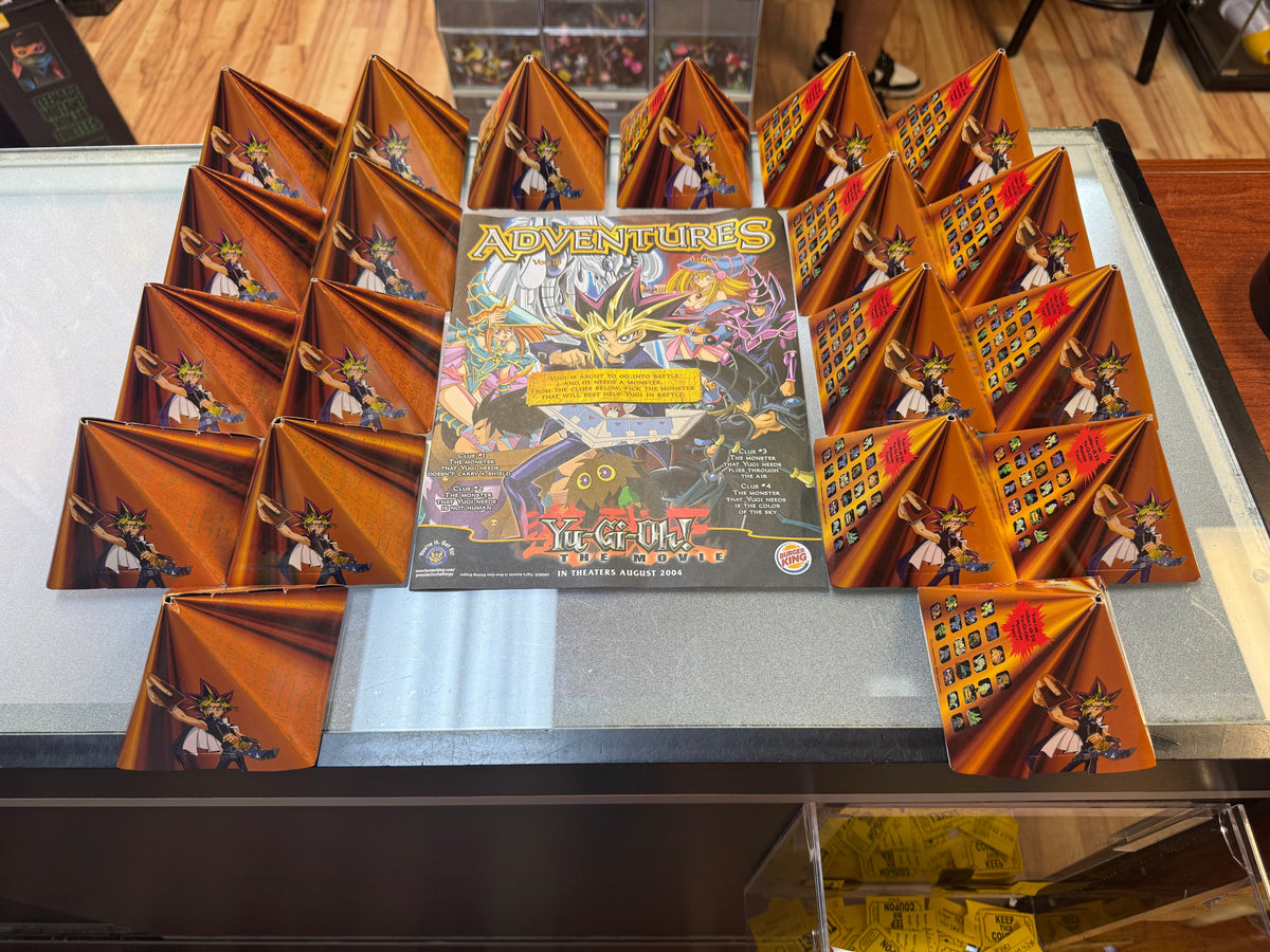 Yugioh Monster Complete set of 20 with Book (Burger King, Yu Gi Oh) product image 5, provided for visual reference and