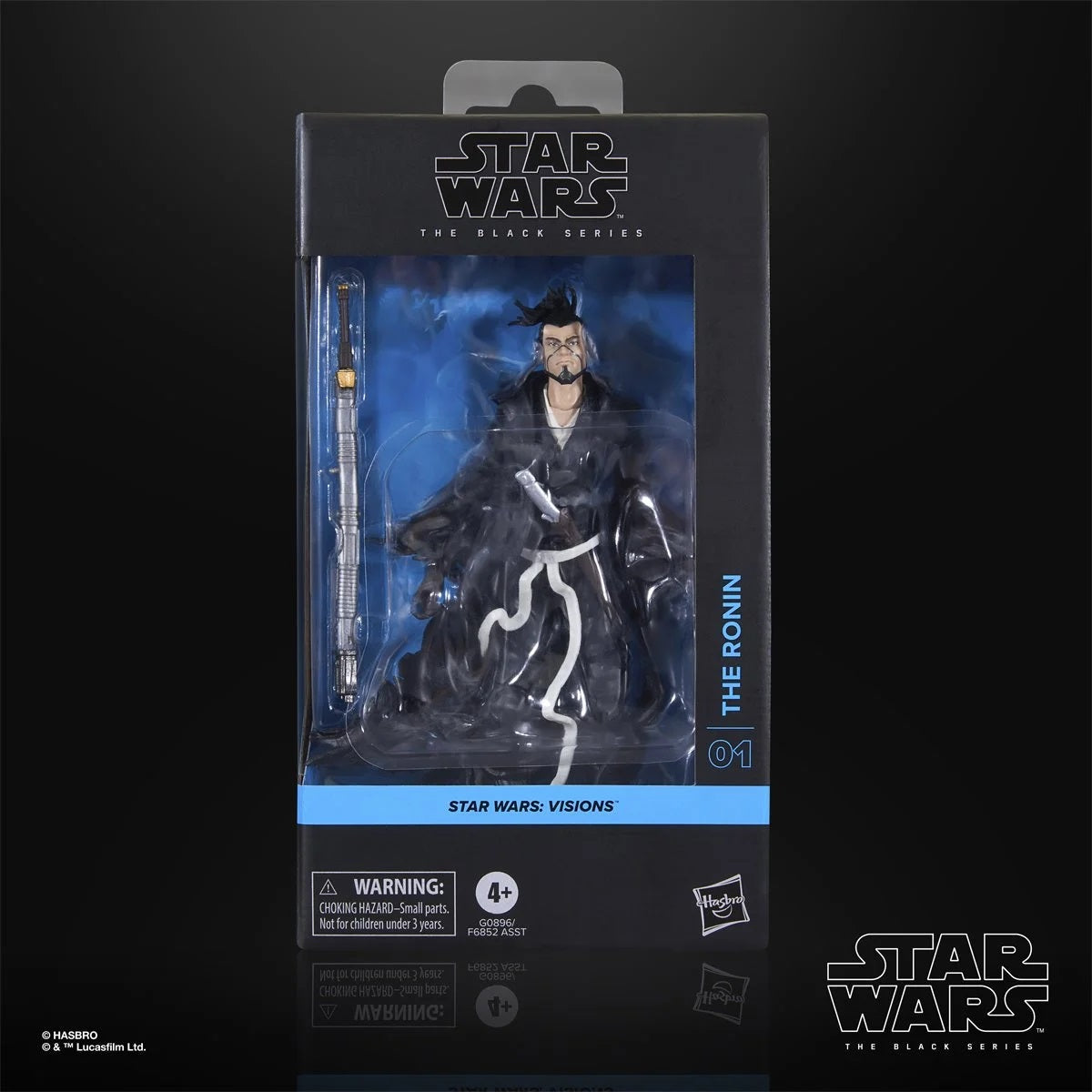 The Ronin Star Wars Visions (Star Wars, Black Series, Hasbro) SEALED product image 1, provided for visual reference and