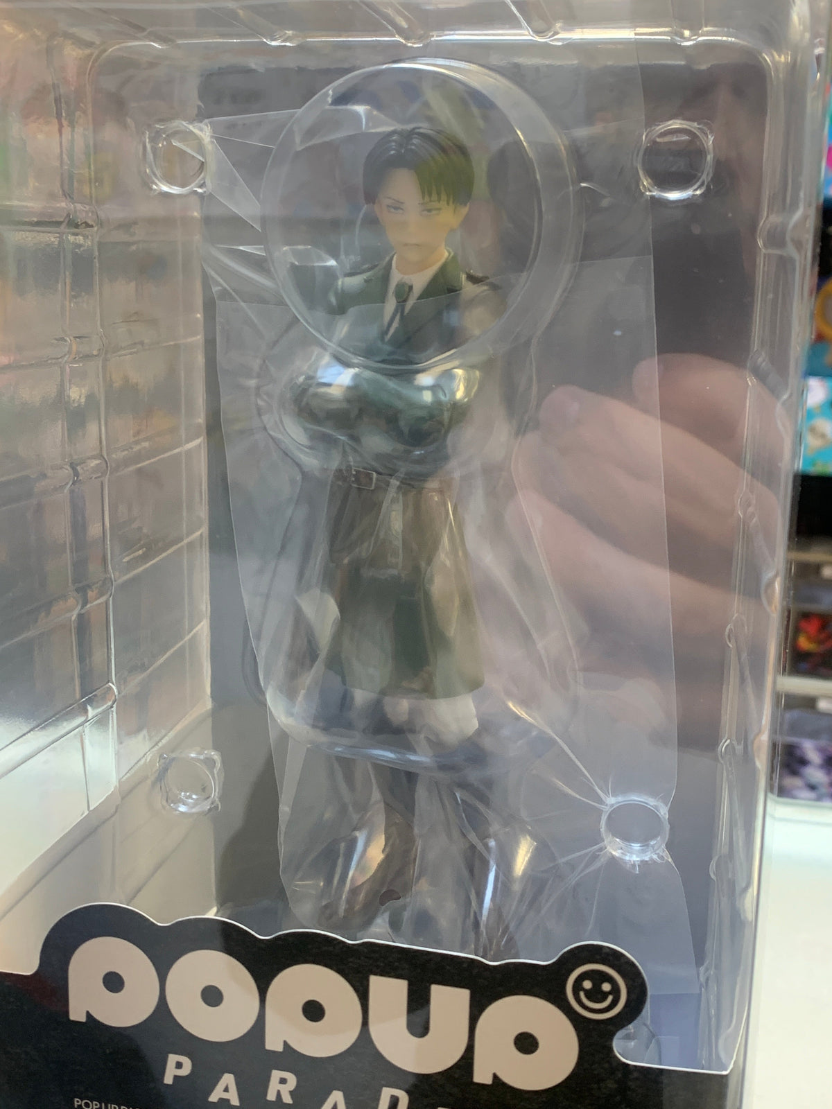 Levi Mini Statue Popup (Good Smile Company, Attack On Titan) product image 2, provided for visual reference and product